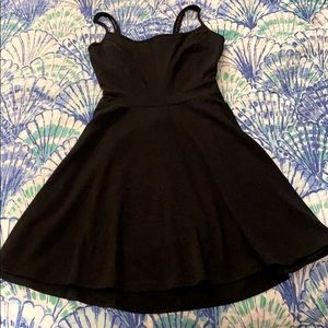 Worn ONCE Open-back skater dress - Charlotte Russe